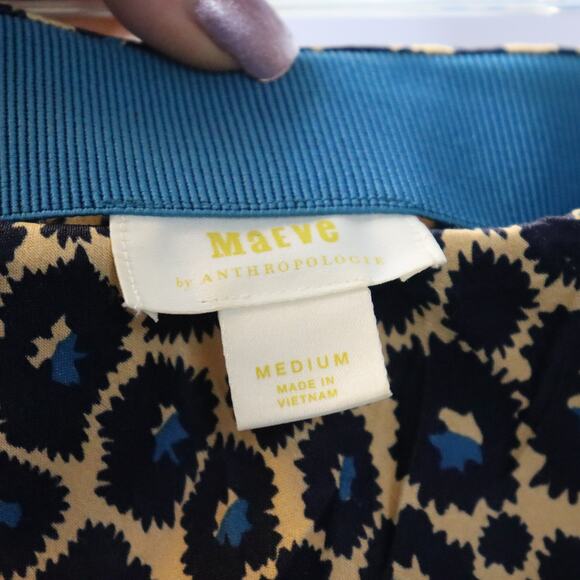 Maeve by Anthropologie Leopard Midi Skirt – Size M - Picture 6 of 7